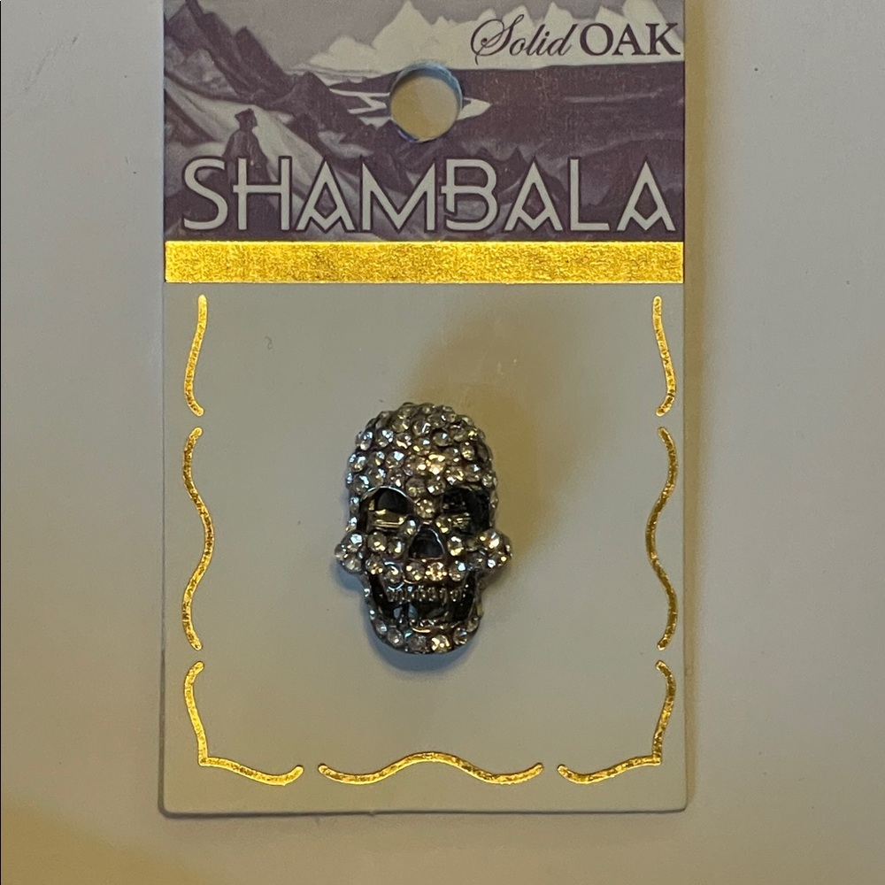 Shambala Crystal Skull Pendant